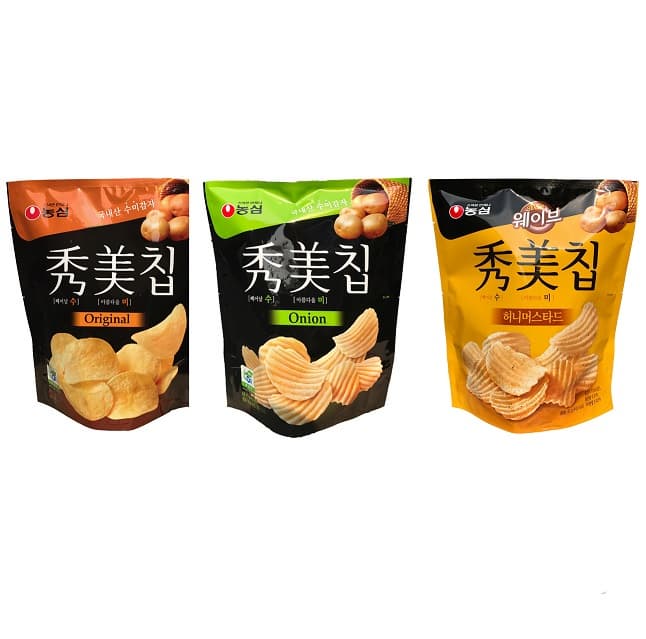 Nongshim Sumi Chip_ Original_ Onion_ Honey mustard_ Snack